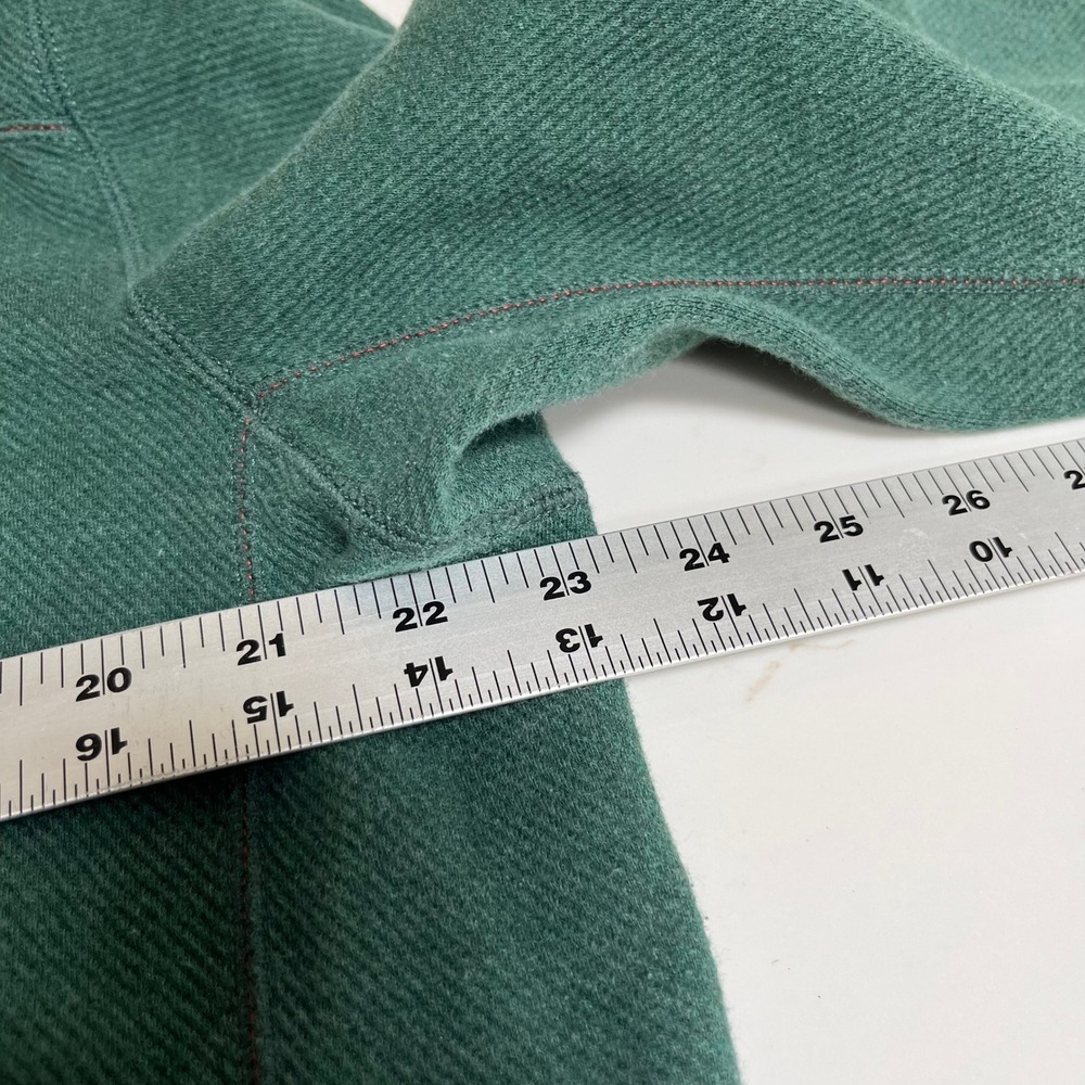 Tommy Bahama Mens Reversible Sweatshirt Green Charcoal Grey Cotton Pullover L - Picture 11 of 16